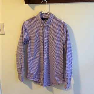 Ralph Lauren Gingham Dress Shirt Medium